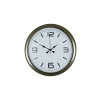Mey İthalat® Modern Tasarım Eskitme 40 Cm Metal Duvar Saati