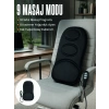 Mey İthalat® Motorlu Isıtmalı Masaj Minderi Masaj Modlu Ev, Ofis ve Araç Koltuk Pedi