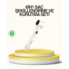 Mey İthalat® Motorlu LCD Ekranlı Saç Şekillendirme Seti