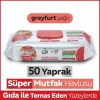 Mey İthalat® Mutfak Temizlik Havlusu 50 Adet Greyfurt