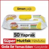 Mey İthalat® Mutfak Temizlik Havlusu 50 Adet Limon