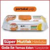 Mey İthalat® Mutfak Temizlik Havlusu 50 Adet Portakal