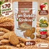 Mey İthalat® Organik Tam Buğday Bisküvi 80gr