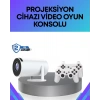 Mey İthalat® Oyun Konsolu Uyumlu Kablosuz Projeksiyon Cihazı Ev Sinema Deneyimi