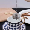 Mey İthalat® Paslanmaz Çelik Kilitleme Mekanizmalı Küre Çay Demlik Topu