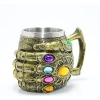 Mey İthalat® Paslanmaz Çelik Thanos Eli Kupa Bardak