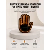 Mey İthalat® Pilli Led Işık Araç Camı İçin Uzaktan Kumandalı El Simgesi