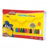 Mey İthalat®  Play-Doh Pastel Boya Çantalı 12 Renk
