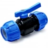 Mey İthalat® Poelsan Mavi Kaplin Küresel Vana 32X32 mm