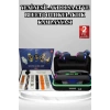 Mey İthalat® Powerbank Bluetooth Kulaklık Ve Akıllı Saat 7 Kordonlu Metal Kordon Plastik Kordon