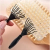 Mey İthalat® Pratik Saç Fırçası ve Tarak Temizleme Aparatı 2 Adet