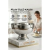 Mey İthalat® Profesyonel 13 Cm Çapında Pilav Kalıbı - Helva Kalıbı 304 Paslanmaz Çelik  723024