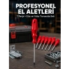 Mey İthalat® Profesyonel 7 Parça Tornavida Seti Ergonomik Saplı El Aleti