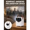 Mey İthalat® Projeksiyon Ev Sineması Bluetooth 4k HD Kaliteli Görüntü Kumandalı Yeni Nesil