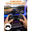 Mey İthalat® PS4 Uyumlu Kablosuz Oyun Kolu – Gerçekçi Titreşimli Geri Bildirim Yeni Nesil
