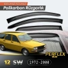 Mey İthalat® Renault 12 SW 1972-2000 Cam Rüzgarlığı V2 Mugen