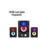 Mey İthalat® Renkli LED Işıklı Hoparlör
