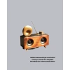 Mey İthalat® Retro Gramofon Tasarımlı Bluetooth Hoparlör – 3D Stereo Ses, 1800 mAh Batarya