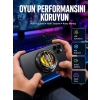 Mey İthalat® RGB Işıklı Sessiz Fanlı Telefon Soğutucu