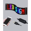 Mey İthalat® RGB LED Panel – USB Güç Girişli, GIF ve Yazı Gösterimli Akıllı Ekran