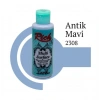 Mey İthalat® Rich Multi Surface 2306 Antik Mavi Akrilik Boya 120 cc