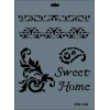 Mey İthalat® Rich New Seri N-108 Stencil 35x25 cm
