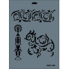 Mey İthalat® Rich New Seri N-109 Stencil 35x25 cm
