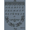 Mey İthalat® Rich New Seri N-114 Stencil 35x25 cm