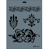 Mey İthalat® Rich New Seri N-118 Stencil 35x25 cm
