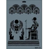 Mey İthalat® Rich New Seri N-127 Stencil 35x25 cm