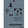 Mey İthalat® Rich New Seri N-128 Stencil 35x25 cm