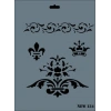 Mey İthalat® Rich New Seri N-134 Stencil 35x25 cm
