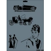 Mey İthalat® Rich New Seri N-148 Stencil 35x25 cm