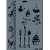 Mey İthalat® Rich New Seri N-149 Stencil 35x25 cm