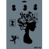 Mey İthalat® Rich New Seri N-191 Stencil 35x25 cm