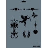 Mey İthalat® Rich New Seri N-192 Stencil 35x25 cm