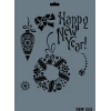 Mey İthalat® Rich New Seri N-223 Stencil 35x25 cm