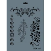 Mey İthalat® Rich New Seri N-227 Stencil 35x25 cm