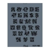 Mey İthalat® Rich New Seri N-465 Stencil 35x25 cm