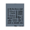 Mey İthalat® Rich New Seri N-499 Stencil 35x25 cm