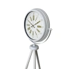 Mey İthalat® Royal White Gold Roma Rakam Tripod Ayaklı Saat