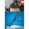 Mey İthalat® Saça Dağınık Çizgi Görünümü Veren Lüks Dalga Şekillendirici Mucize Tarak 722915