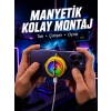 Mey İthalat® Şarj Edilebilir RGB Telefon Soğutucu Oyun Fanı