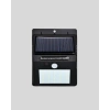 Mey İthalat® Sensörlü, Güneş Enerjili LED Duvar Lambası Bahçe ve Balkon Aydınlatma
