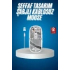 Mey İthalat® Sessiz Tıklama Çift Modlu Bluetooth Ve Alıcı Şeffaf Mouse Fare