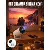 Mey İthalat® Sevgiliye Özel Hediye Ayaklı Sinema Projektörü Projeksiyon Yeni Nesil