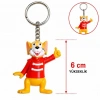 Mey İthalat® Sevimli Fare Figürlü Anahtarlık 6 Cm