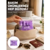 Mey İthalat® Seyahat Bakım Seti 5 Parça Sızdırmaz Şeffaf Kapaklı 30ml Yeni Nesil