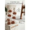 Mey İthalat®  Silent Keçe Tabanlı Şeffaf Sandalye Ayak Koruyucu 8li Set 723000