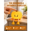 Mey İthalat® Silikon Pumpkin Night Light Telefon Tutuculu LED Lamba Yeni Nesil
